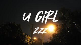 Zzz - U GIRL (Lyrics Video)