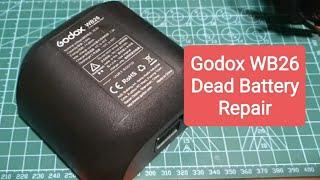 Dead Godox AD 600 Pro Battery -  Not Charging / Battery Reset