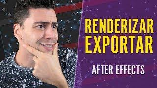 Como RENDERIZAR / EXPORTAR o projeto - Tutorial After Effects