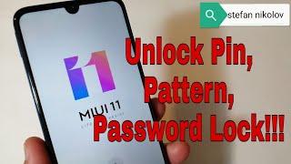 Hard reset Xiaomi Redmi 7 M1810F6LG. Remove pin, pattern, password lock.