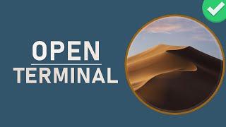 How to Open Terminal on Mac OS Mojave