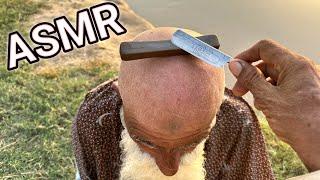 ASMR Fast & Amazing Hair Cutting With Barber Old [SHAMS ASMR]