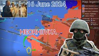 Heorhiivka completely captured | New map of Kherson [16 June 2024]