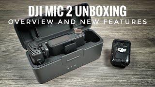 DJI Mic 2 Unboxing and New Features Overview