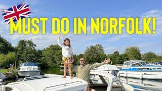 HIRING A BOAT on the NORFOLK BROADS(with prices) | BEST family activities in Norfolk