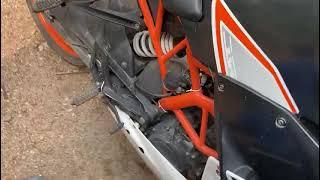 Ktm Rc 390 Bs3 EC cut sound stock exhaust 