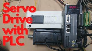 Lesson #10 || Delta Servo Drive with Mitsubishi PLC || PLC Programming tutorials