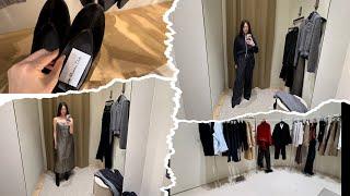 Shopping vlog Massimo Dutti / new collection / шопинг и примерка