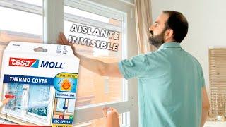 Cómo aislar ventanas del frío ¡sin obras! | Aislamiento invisible Thermo Cover de Tesa