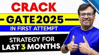 How To Crack GATE Exam 2024 In 3 Months | GATE Exam Preparation Strategy | Best Tips By GP Sir