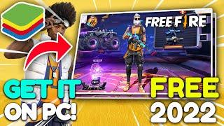 How To Download Free Fire On PC With Bluestacks - 2022 [ Fast & Easy Tutorial ]