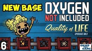 Oxygen Not Included #6 - Base is getting HOT - Quality of Life Upgrade Mk 3 (QoL Mk3)