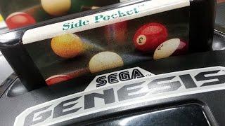 Classic Game Room - SIDE POCKET review for Sega Genesis