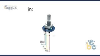 Módulo Encoder Rotatorio  EC11 con Perilla