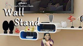 Wooden Wall Stand | Set top Box Wall Stand | 2 Boxes and 2 Shelves for Home | Use & Review | Shelves