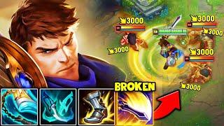 GET IN THE BLENDER! THIS GAREN BUILD TURNS HEALTH BARS TO DUST (PRESS E = 3000 DAMAGE)