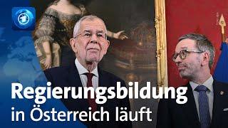 Regierungsbildung in Österreich nach Parlamentswahl gestartet