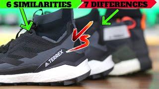 adidas Terrex Free Hiker 2 vs Free Hiker 2 Gore-Tex