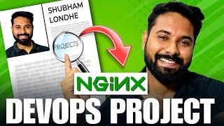 Deploying a Live DevOps Project via NGINX for DevOps Engineers (Hindi)