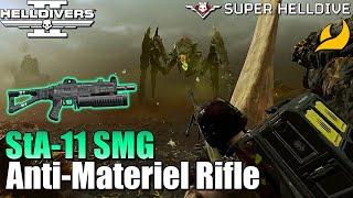 Helldivers 2 - StA-11 SMG & APW-1 Loadout Gameplay (No commentary, Max difficulty)