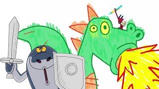 (NEW) ZIG AND SHARKO | Knights & Dragons (SEASON 4) New episodes | Cartoon Collection for kids HD