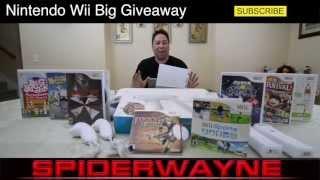 SpiderWayne's Nintendo Wii Giveaway - OVER