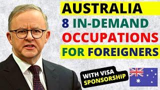 Australia In-Demand Occupations 2023 | Australia Jobs for Foreigners
