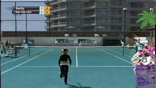 Яркий момент   Virtua Tennis 2009 красивое отбивание вау