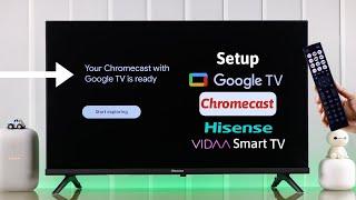 Hisense VIDAA TV: How to Set up Chromecast with Google TV! [Install & Use]