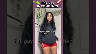 Do Tall Guys Belong To Short Latinas?! #shorts #baddie