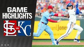 Cardinals vs. Royals Game Highlights (8/10/24) | MLB Highlights