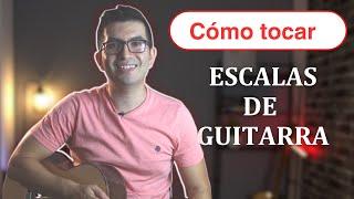 Cómo tocar escalas en la guitarra (pt.1)