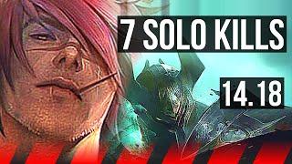 SETT vs MORDEKAISER (TOP) | 7 solo kills, Rank 10 Sett | TR Master | 14.18