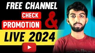 NaveedTricks is live! Free Channel Check &promotion  just ek comments say !