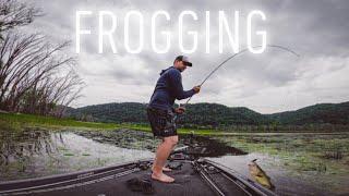 Throwing A Frog For Bass