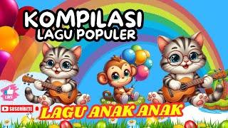 Kompilasi - Naik Delman - Kucing Meong - Lagu Anak Anak - Lagu Anak Indonesia Populer  @azkakids2024