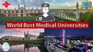 Top 10 Best Medical Universities In The World | Top 10 Medical Schools in the World | QS Ranking2021