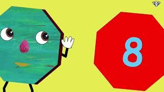 Shapes Song | 49  | Shapes Show Effects | Black-Diamond Nursery Rhymes & Kids Song