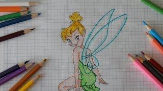 fairies/ Tinker bel / Феи/ Как нарисовать фею Динь-Динь #13/ how to draw Tinker bel