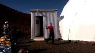 HI-SEAS mock mission to Mars: behind the dome