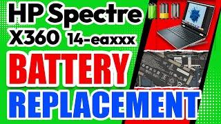 How to Replace Battery on HP Spectre x360 14-ea xxxx