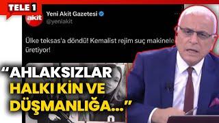 Merdan Yanardağ'dan Kadın polisin şehit edilmesini Atatürk'e bağlayan Akit'e: Utanmıyor musunuz?