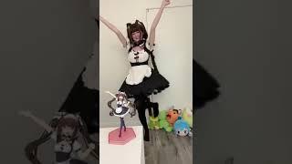 hellooo hehe h-hello #nekopara #chocola #cosplay #realfrogg #imbackhehe #dance #fyp #short #tiktok