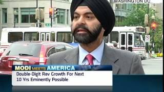 MODI MEETS AMERICA - AJAY BANGA INTERVIEW SEGMENT 1