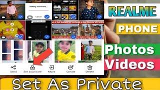 how to view set as private photos and videos in realme phone # TECHNICAL#BOOSTER 1.0 #viral #video