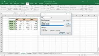 Consolidate Worksheets in Excel with Data Consolidation Tool