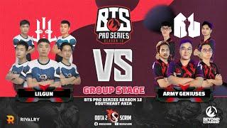 Lilgun vs Army Geniuses - BTS Pro Series Season 12: Southeast Asia - Group Stage - BO2