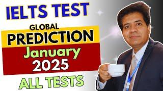 January 2025 IELTS Test GLOBAL Prediction By Asad Yaqub