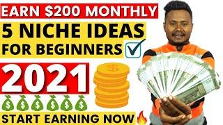 5 Best Blog Niche Ideas/Topics For Beginners (2021)  Earn Money Online on High Traffic Blog Niches