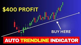 Trendline Indicator with Alert for MT4 & MT5 - Never Miss Another Trade!